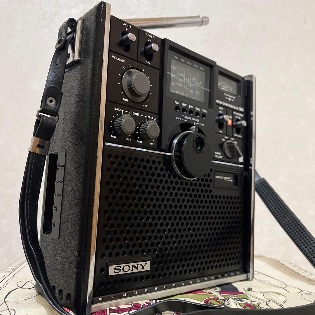 動作美品！●SONY　スカイセンサ－　ICF5800　●昭和のBCL傑作機！