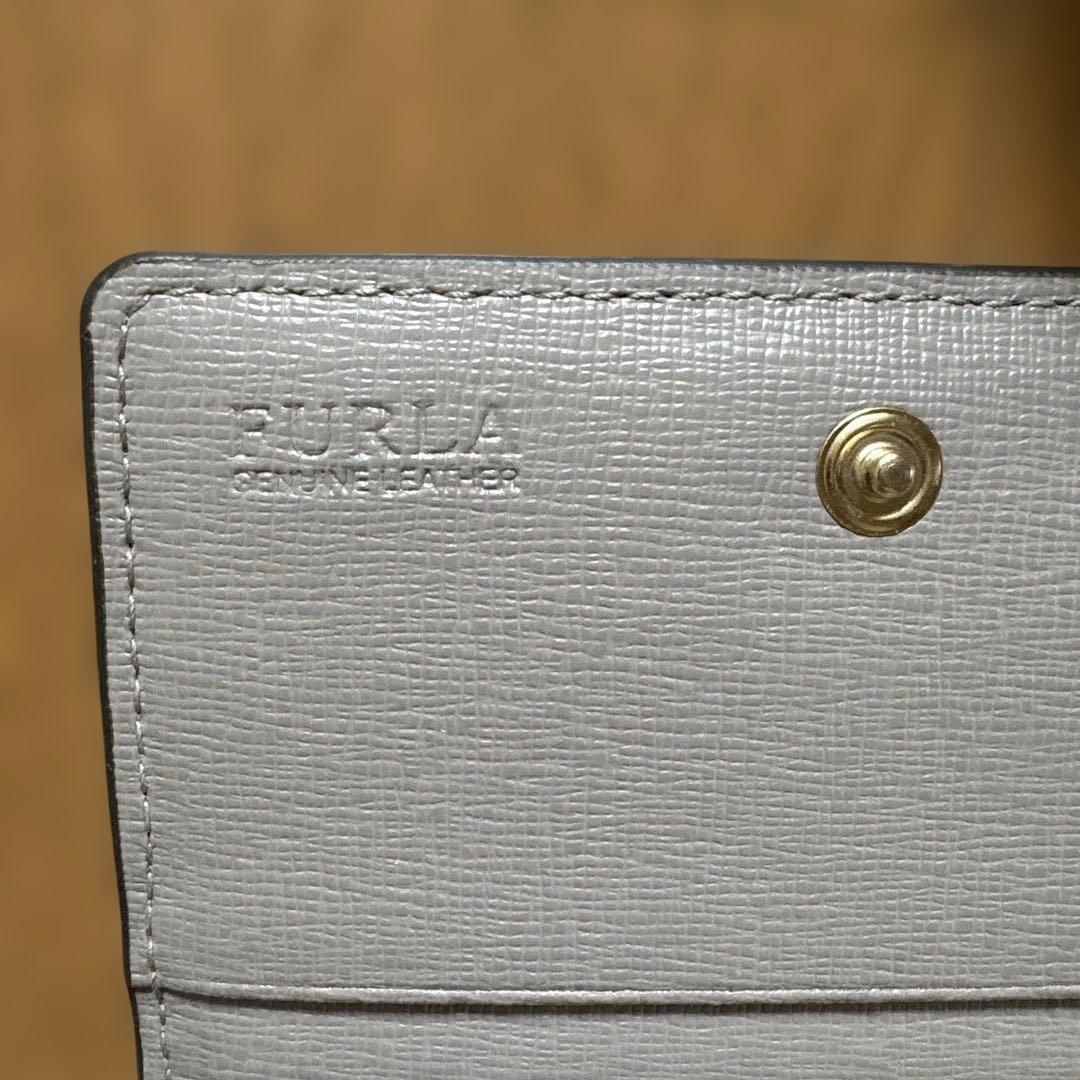 みみずく様　FURLA 名刺入れ グレージュ