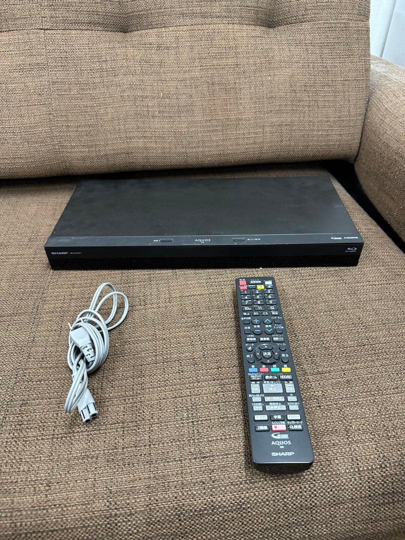 ② SHARP 2B-C05CW1 ブルーレイレコーダー 2020年製