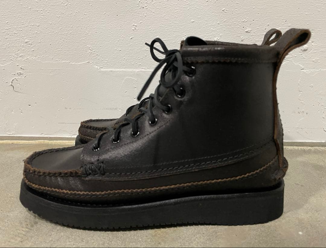 新品9.5万YUKETEN Maine Guide Bootsモカシンホーウィン
