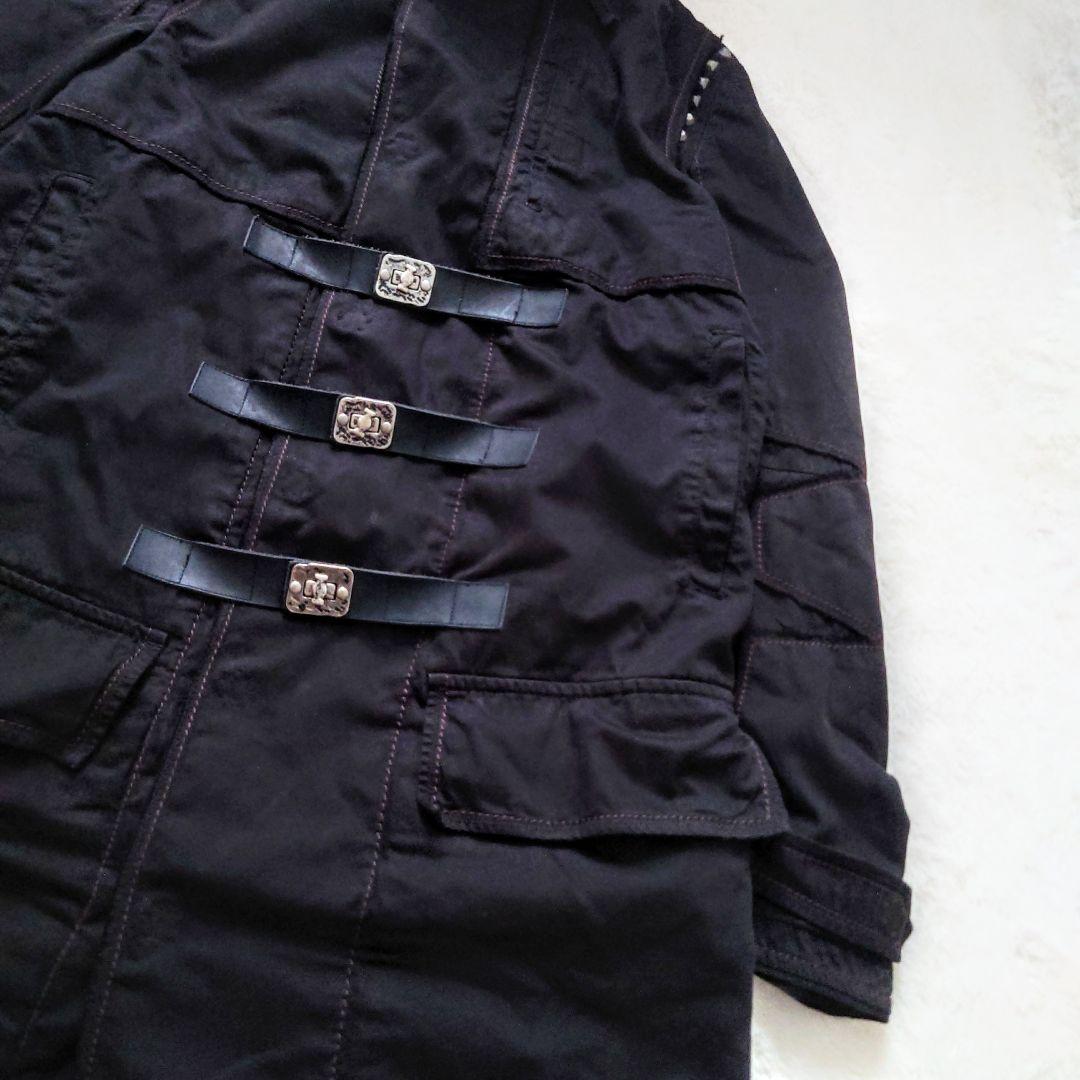 極希少 MARITHE FRANCOIS GIRBAUD スタッズ ロングコート