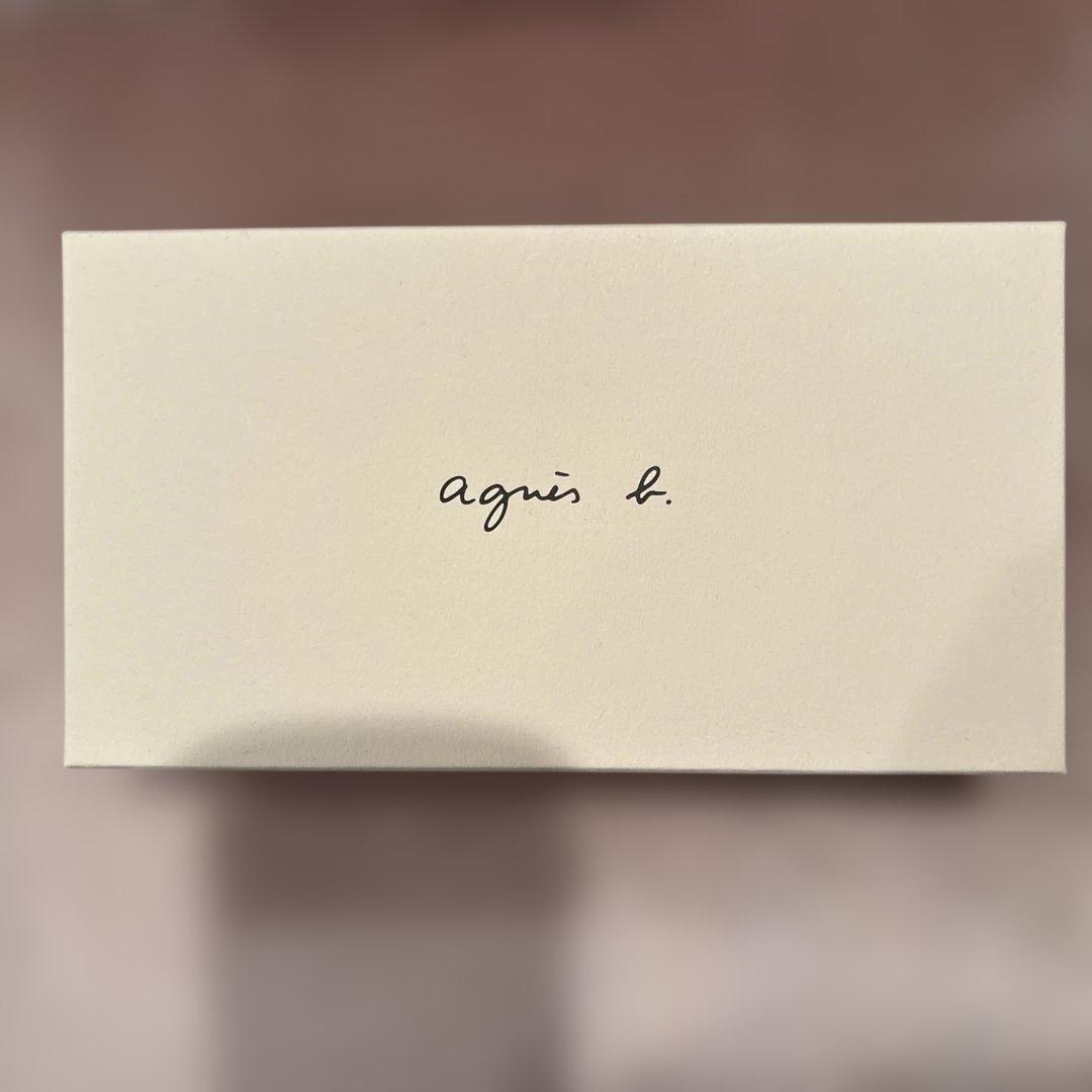 agnes.b ピンク 長財布 シンプルデザイン