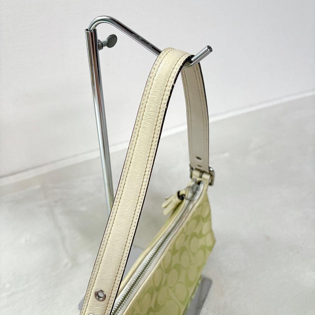 バッグ Coach Accessory Pouch Bag Leaf Green