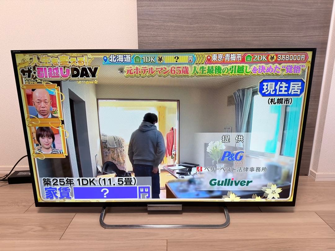 42型液晶テレビ　SONY KDL-42W650A