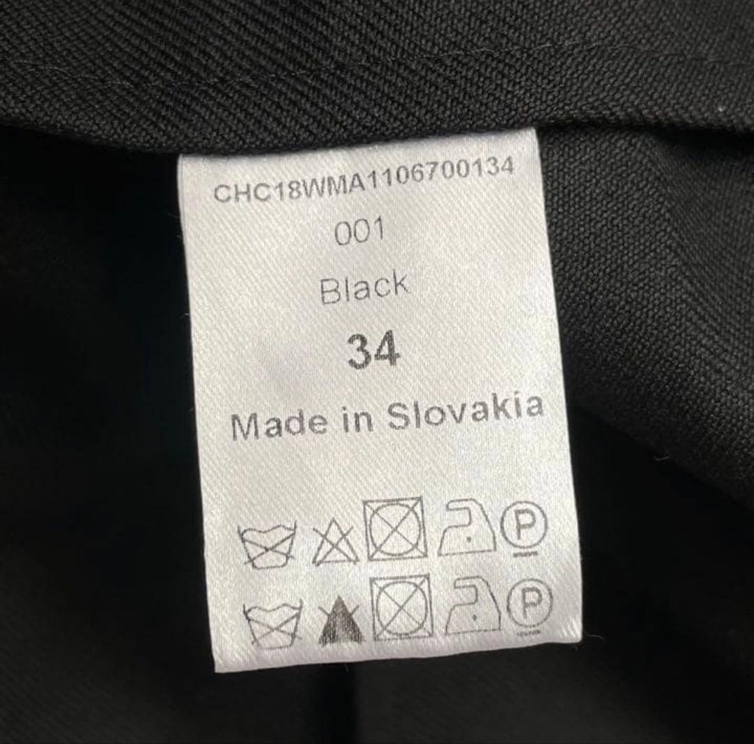 2018AW Chloe クロエ ロング ポンチョ コート ケープ 34 黒