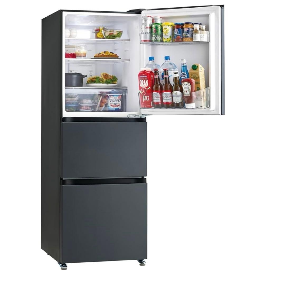 [12/25まで出品］ハイアールHaier 286L. 3ドア冷蔵庫