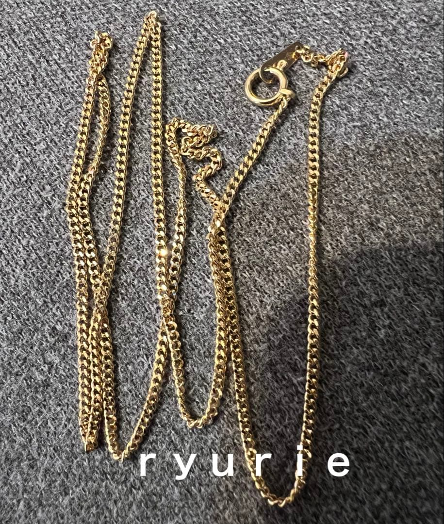 18金K182DCネックレス50センチユニセックス 喜平