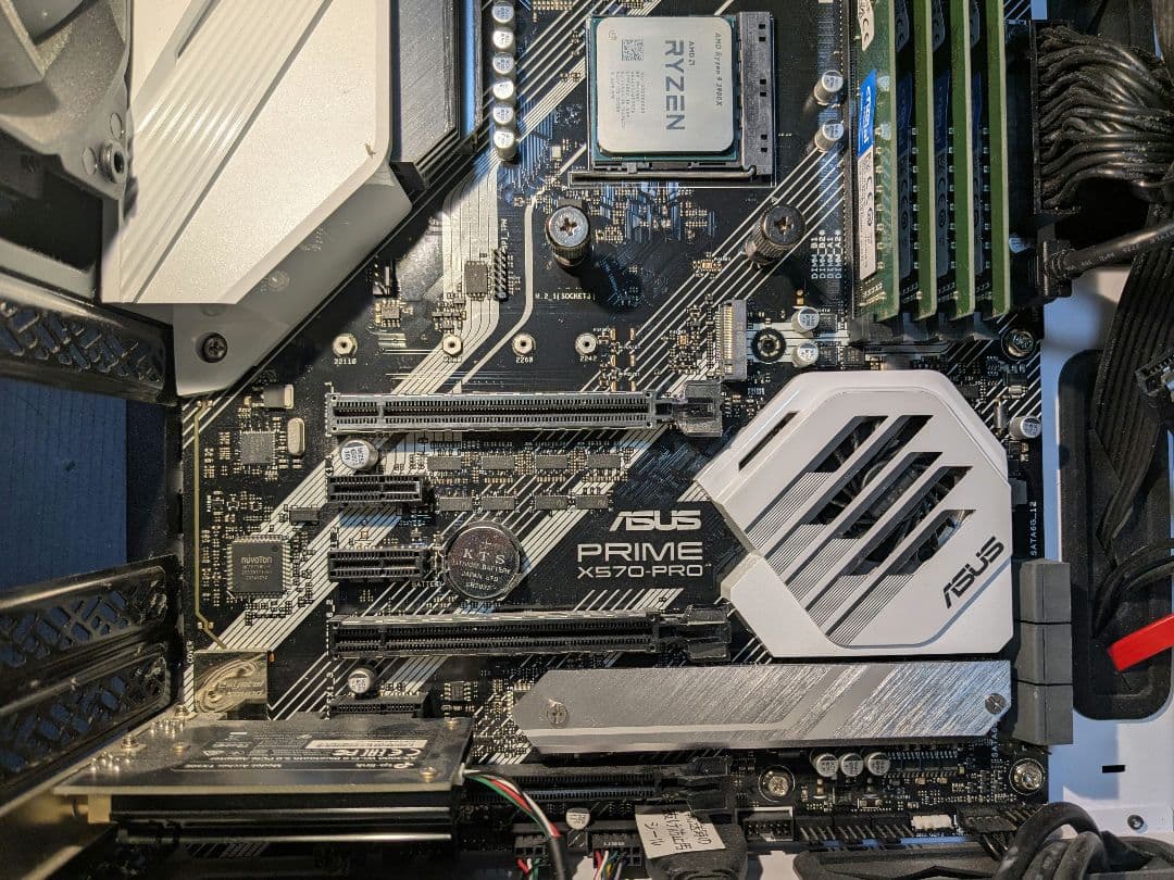 AMD Ryzen 9 3900X + ASUS PRIME X570-PRO他