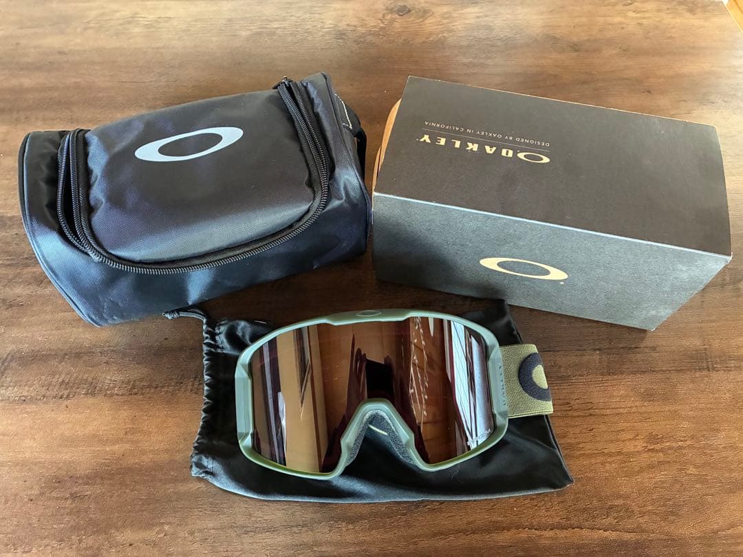 [美品] オークリー ゴーグル OAKLEY LINE MINER L 国内正規