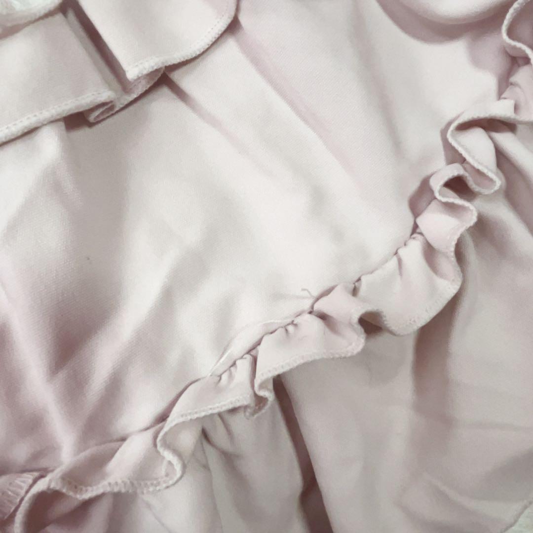 LIZLISAティアラリボンティアードワンピースピンク