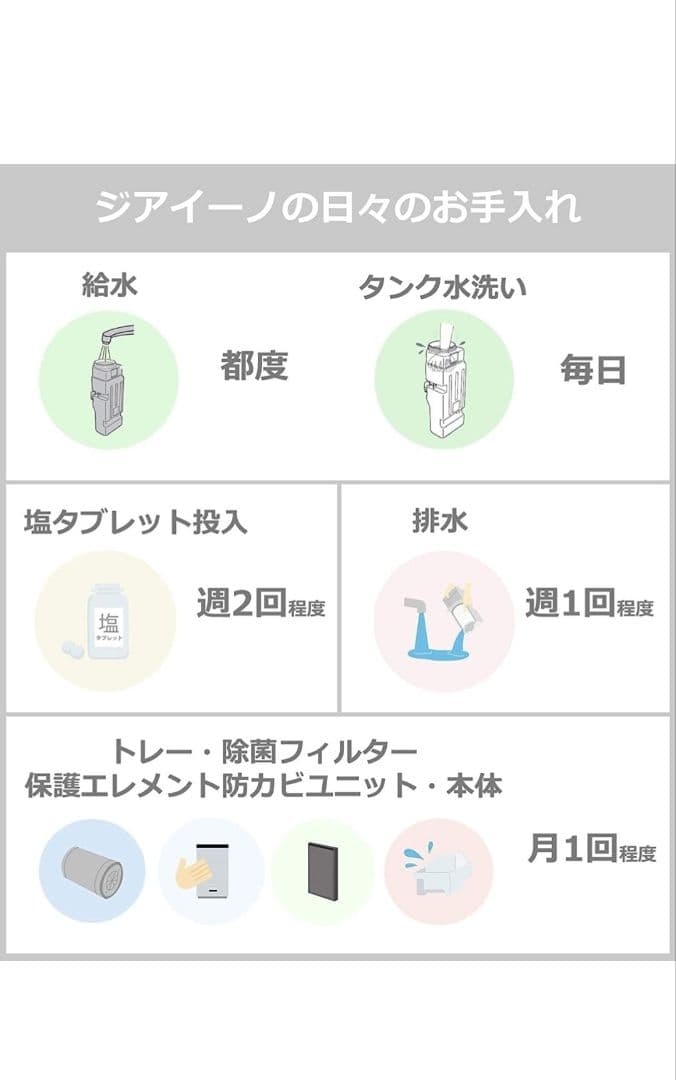 空間除菌脱臭機 ～9畳 パナソニック F-JX1100V-W Panasonic