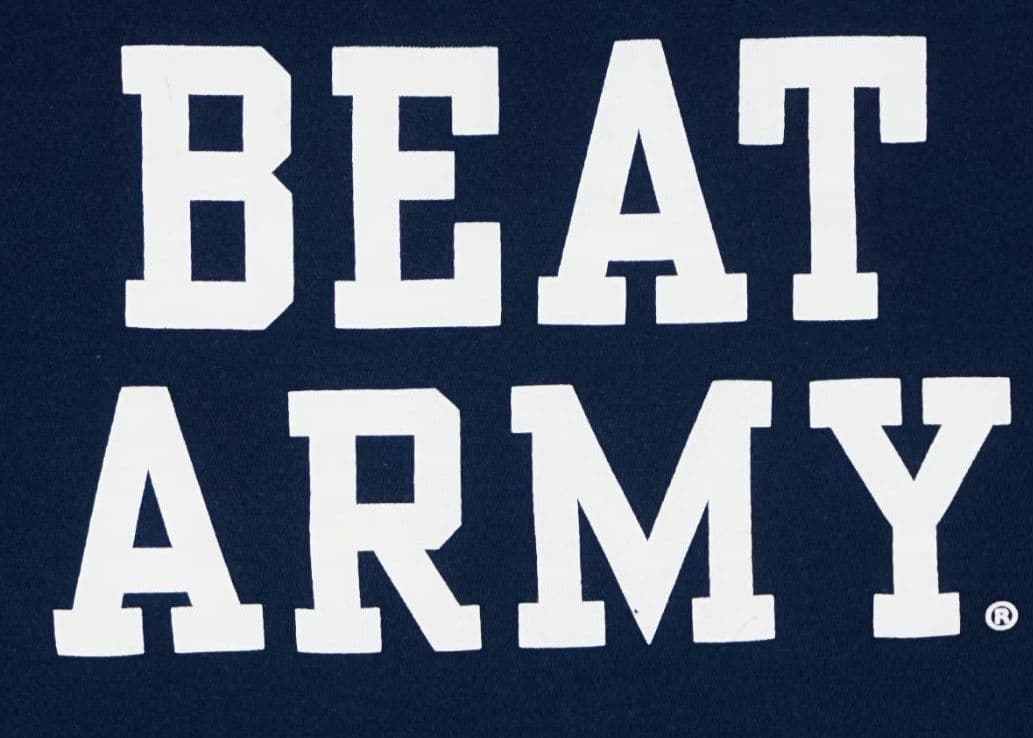 90s Champion®︎ \"GO NAVY\" Sweatshirt