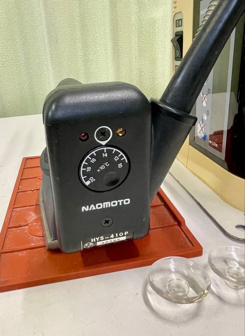 ナオモト　職業用アイロン　ＨＹＳ－４１０Ｐ　卓上ポンプタイプ　動作確認済み