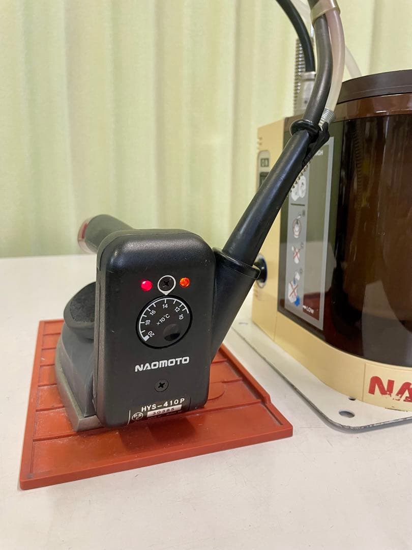 ナオモト　職業用アイロン　ＨＹＳ－４１０Ｐ　卓上ポンプタイプ　動作確認済み