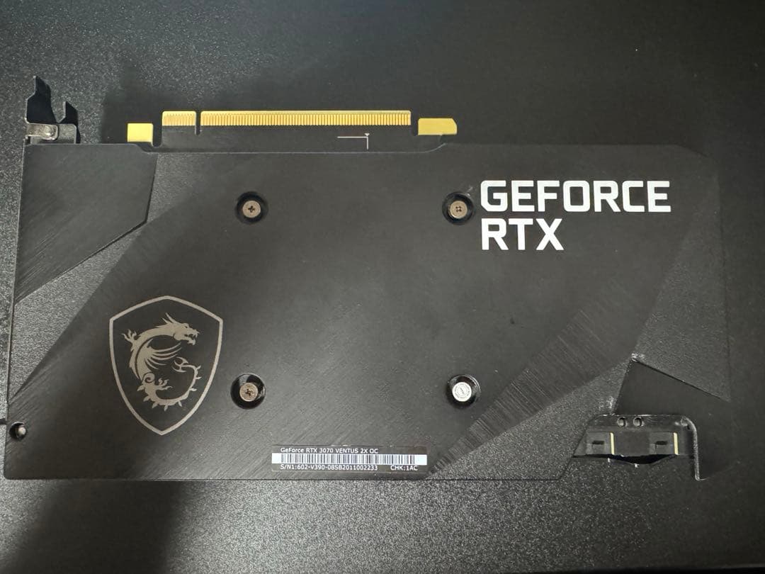 グラフィックボード・グラボ・ビデオカード GeForce RTX 3070 ventus 2x OC