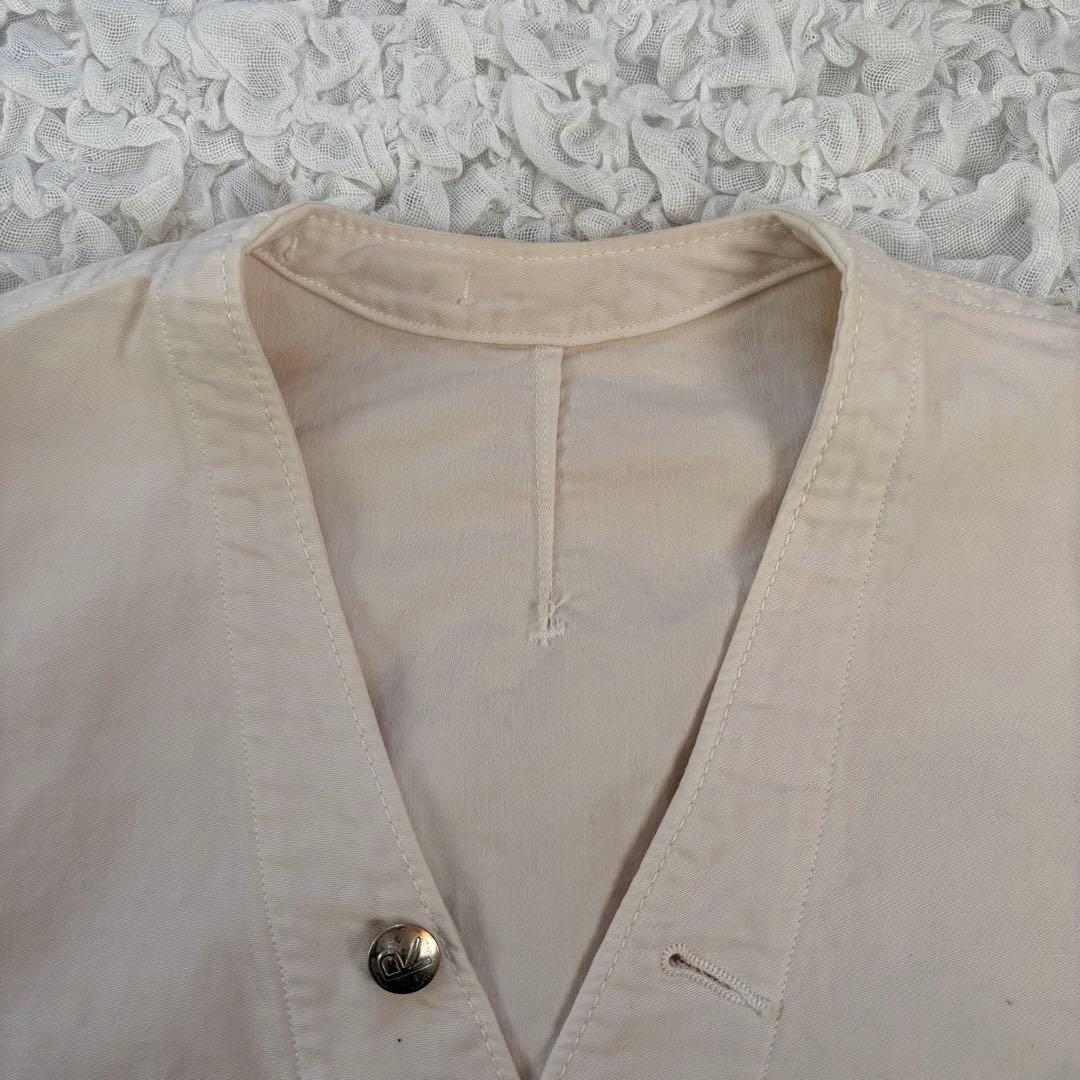 美品 45r おこめサテンベストオール　カバーオール