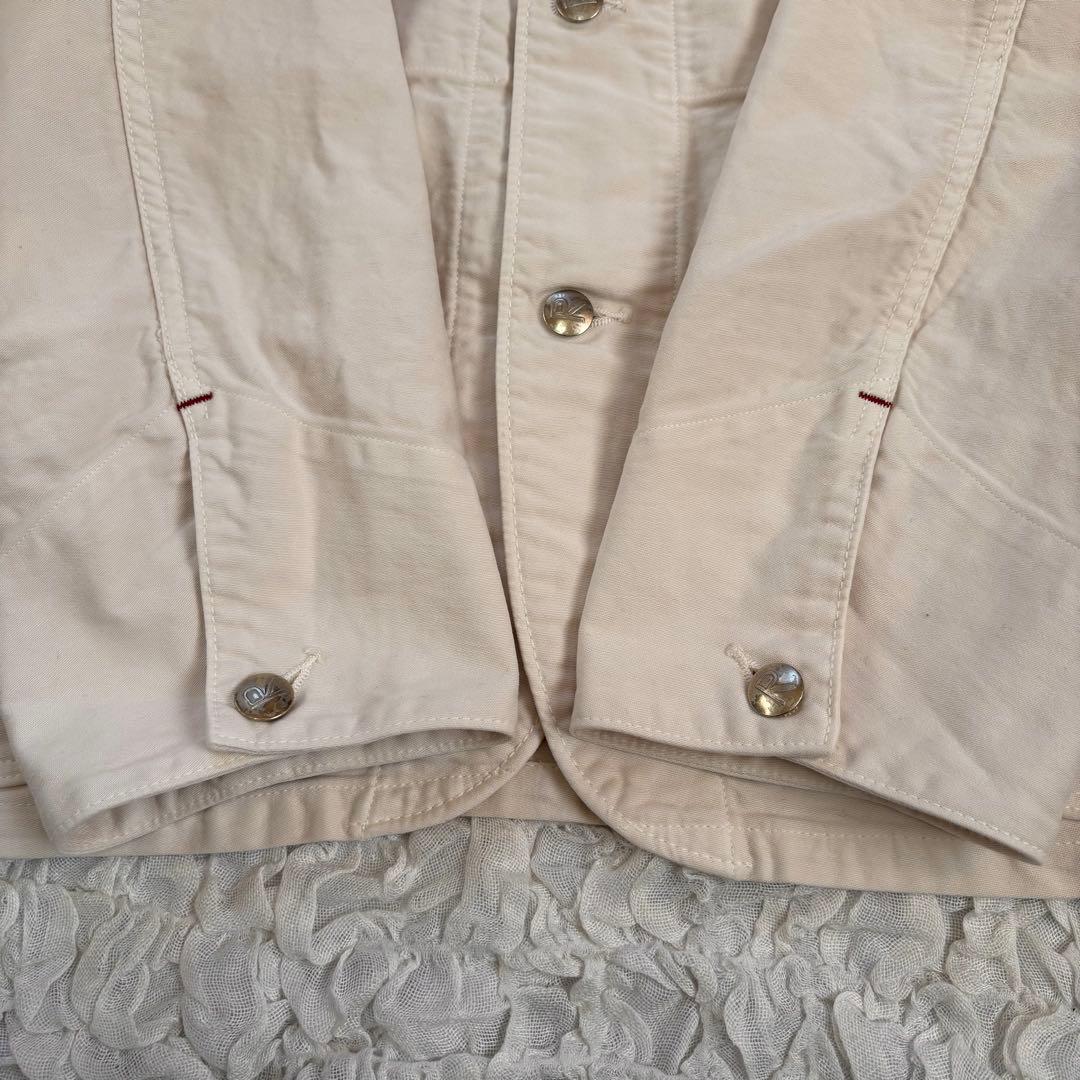 美品 45r おこめサテンベストオール　カバーオール