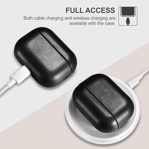 AirPods Pro 3 用 ケース 本革レザーケース (2025年9月発売m