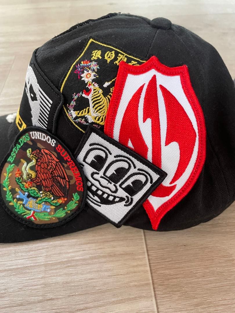 帽子 Supreme Patches 6-Panel \"Black\"