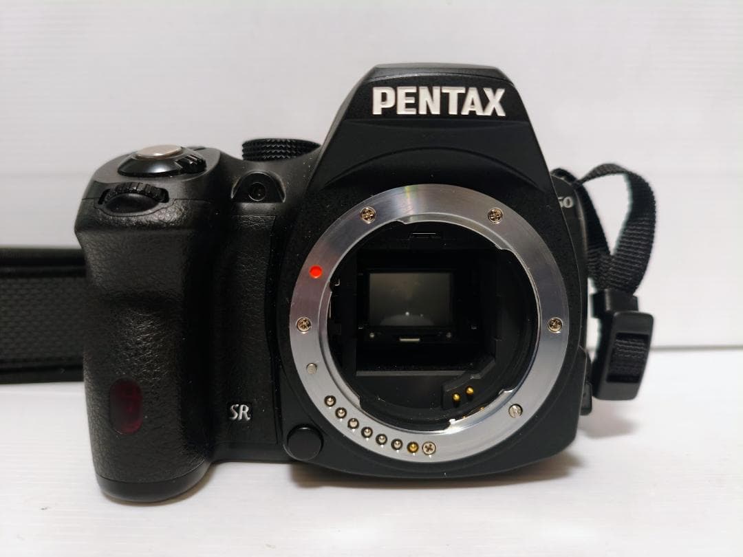 【黒死病対策、内臓電池交換】PENTAX K-50+18-55 純正充電器セット