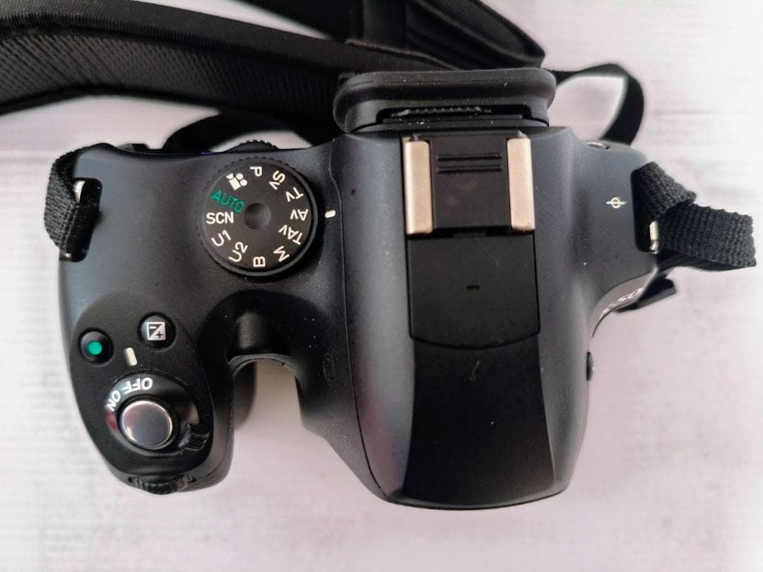 【黒死病対策、内臓電池交換】PENTAX K-50+18-55 純正充電器セット