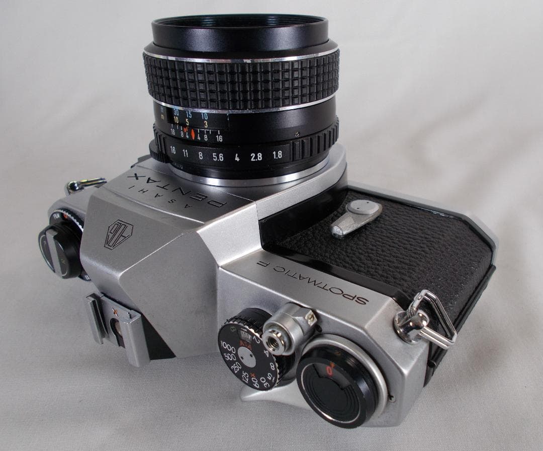 フィルムカメラ 整備済　Pentax SPF + レンズ f/1.8　V271