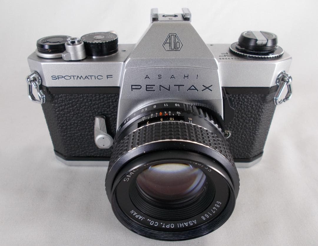 フィルムカメラ 整備済　Pentax SPF + レンズ f/1.8　V271