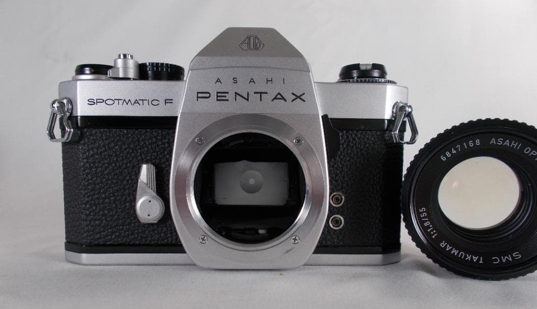 フィルムカメラ 整備済　Pentax SPF + レンズ f/1.8　V271
