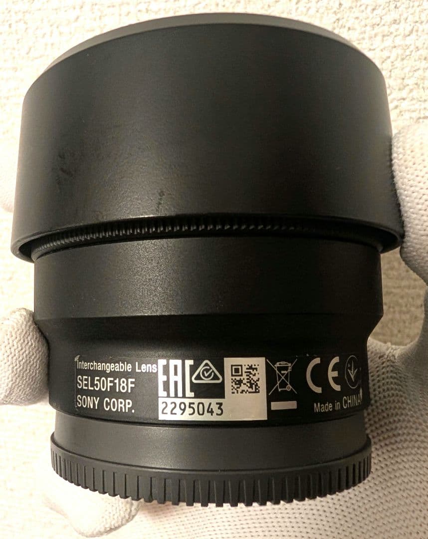 Sony FE 50mm F1.8 レンズ