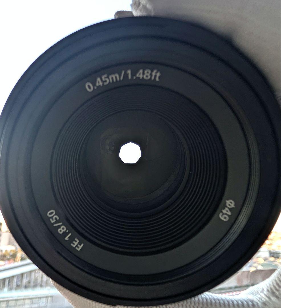Sony FE 50mm F1.8 レンズ