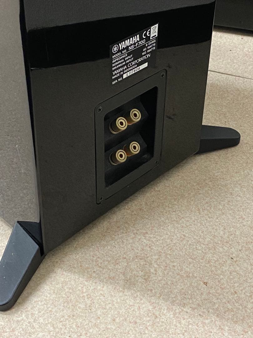 3-1499 YAMAHA スピーカーシステム ピアノブラック NS-F700