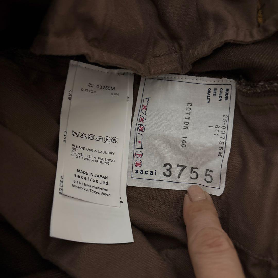 sacai 25AW Denim Pants サイズ1