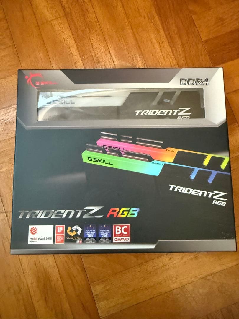 TRIDENTZ RGB F4-3200C16D-32GTZR 16GB×2枚