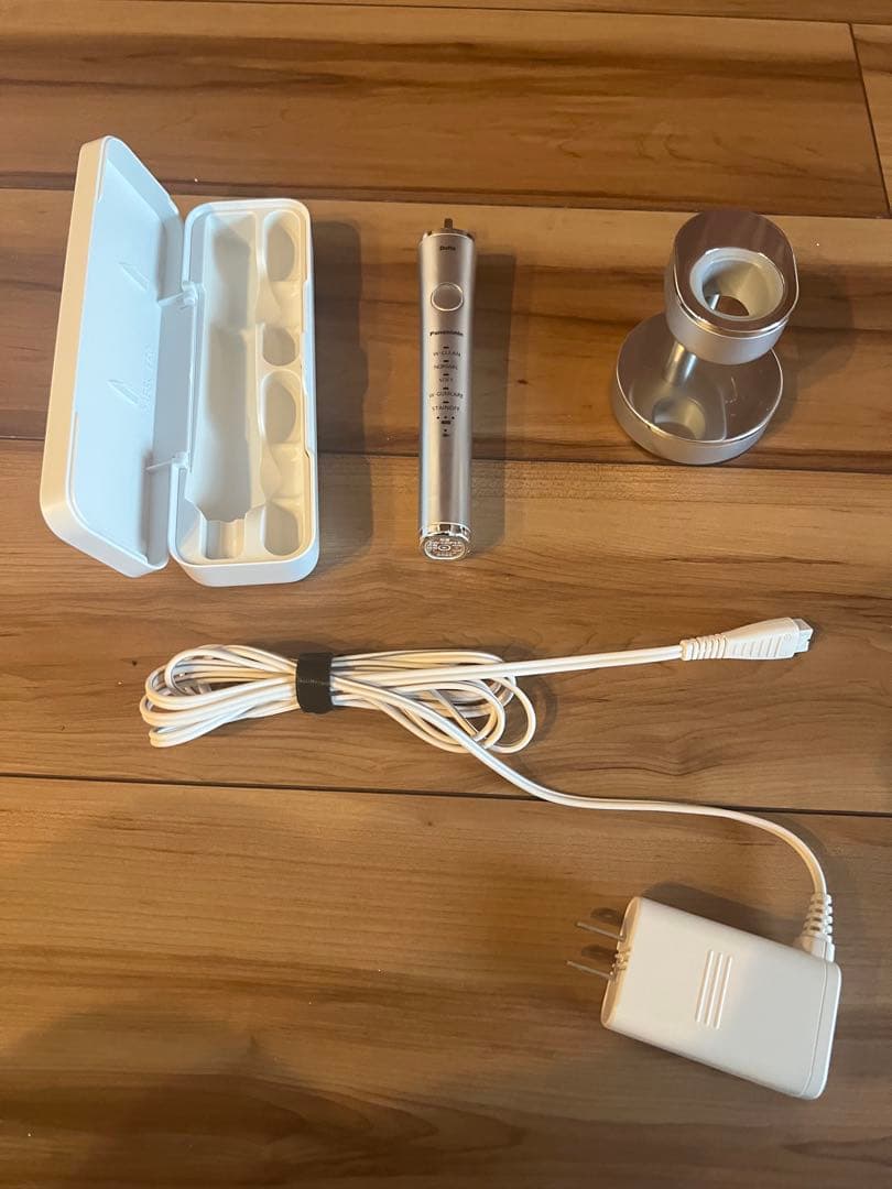 美 Panasonic ドルツ EW-DP53-S 音波振動ハブラシ ケース付き