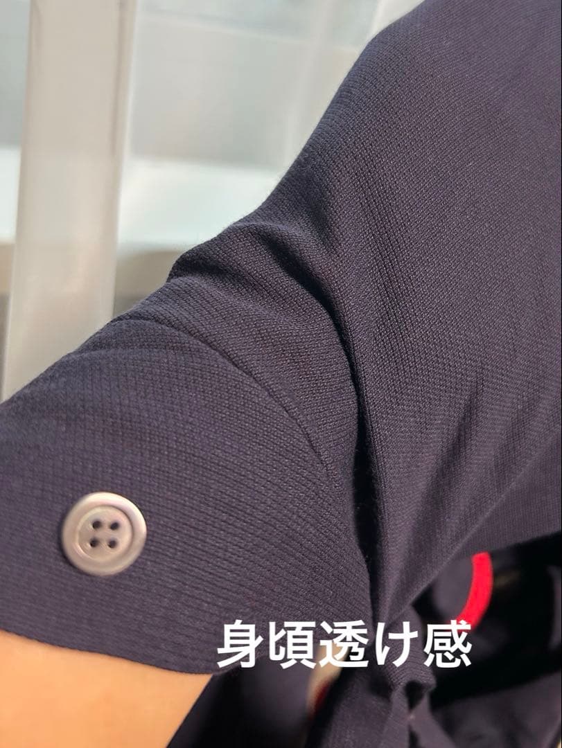 ロエベ　ロングシャツ　シャツドレス　袖シースルー　ターンアップ