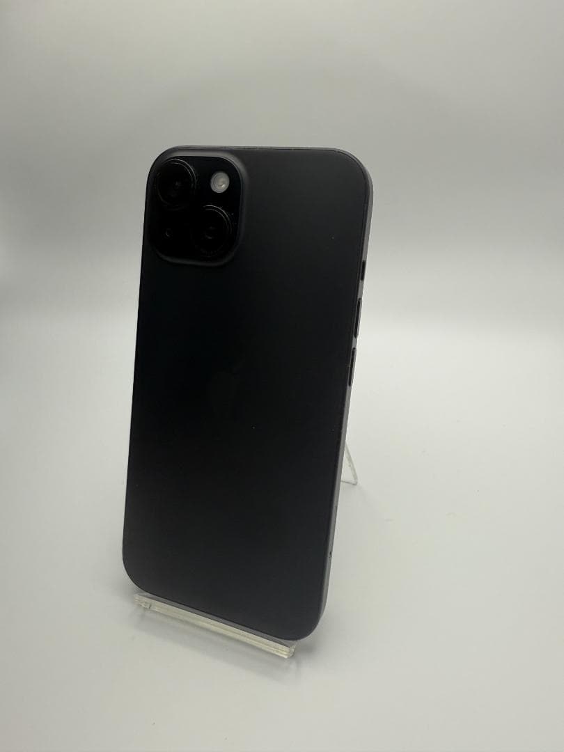 携帯電話本体 iPhone 15 Black 128GB MTMH3J/A - 2107