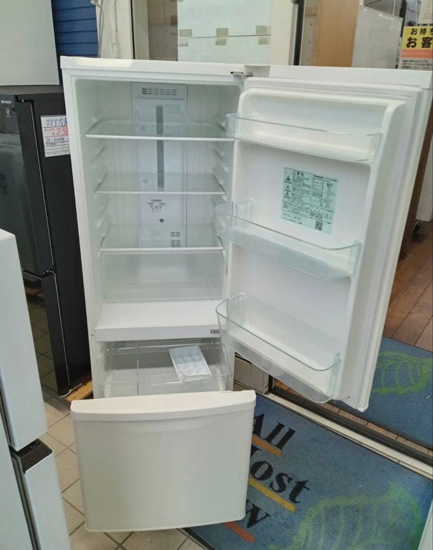 高年式❗ハイセンス　2ドア冷蔵庫　2024年製　124L　福岡市・北九州市限定