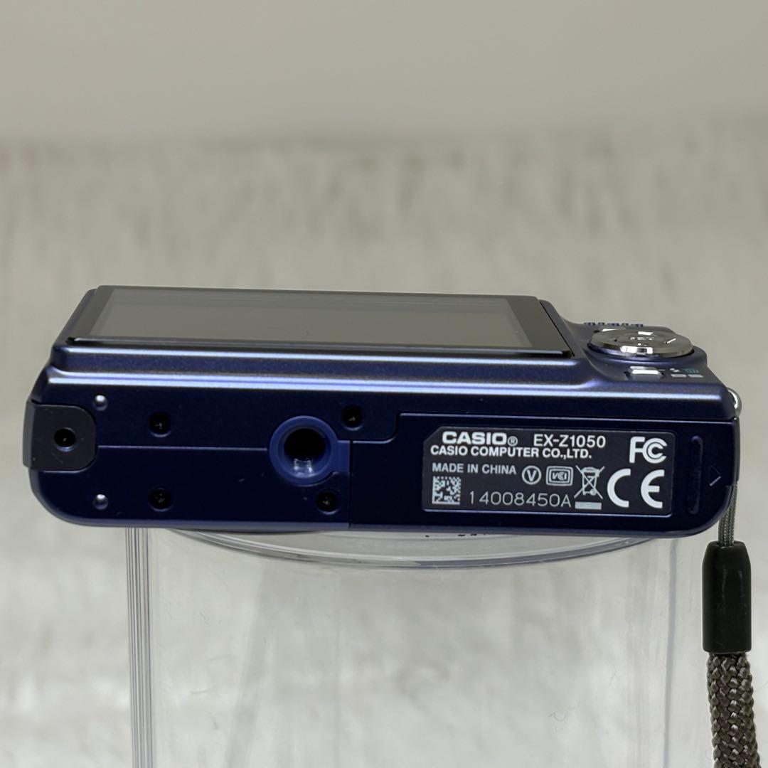 CASIO カメラ　EX-Z1050 充電器　ブルー コンデジ　動作品
