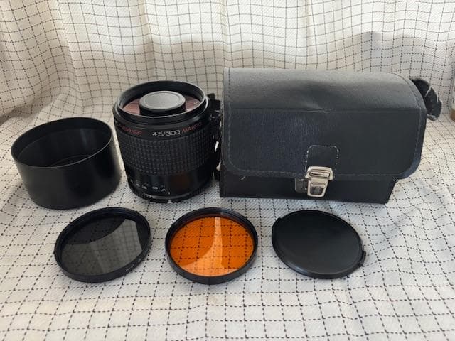 MC RUBINAR 300mm F4.5 MAKPOフィルター/フード/ケース