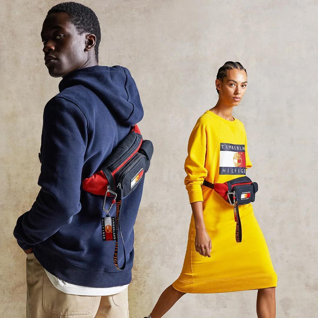 ティンバーランド トミーヒルフィガー 限定コラボ　ボディバッグ ウエストポーチ