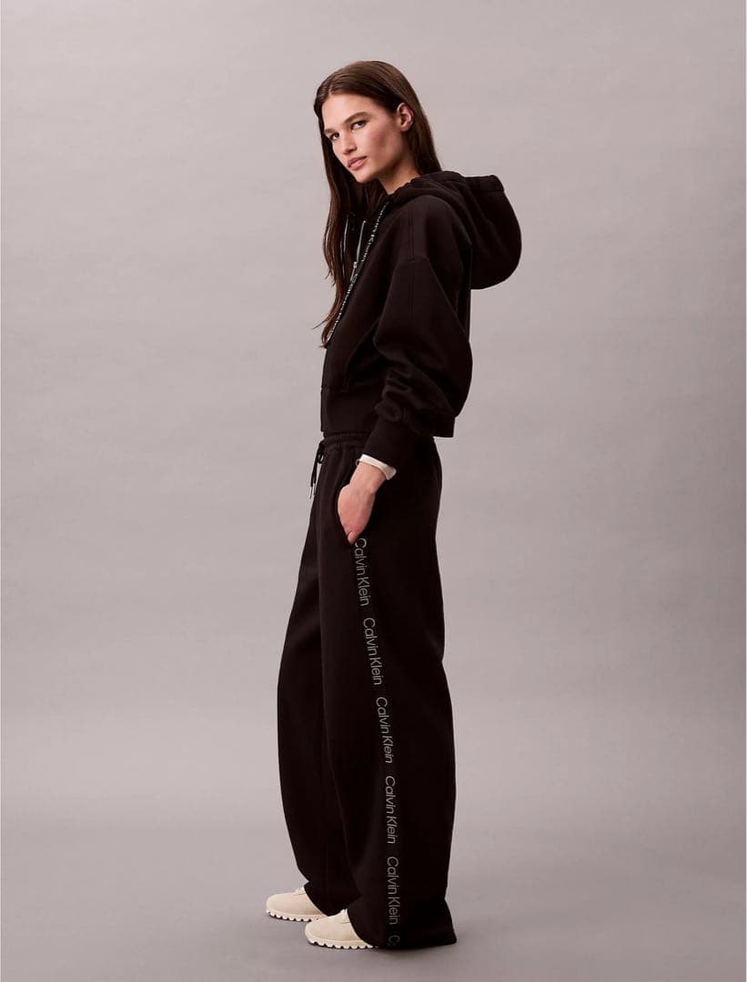 ppp_ddd　  ロゴテープ ボトム&パーカー