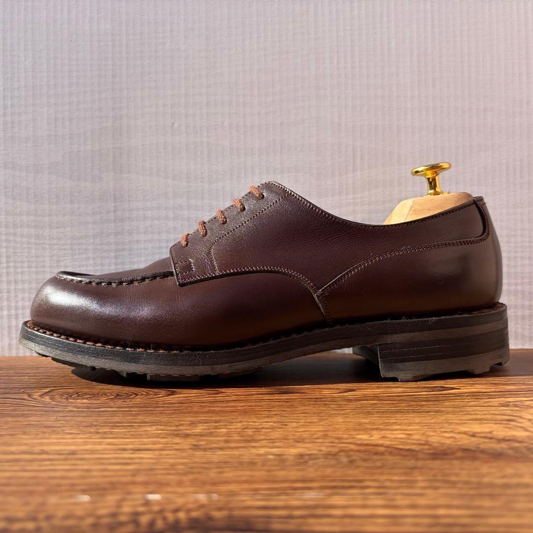 【美品】J.M.WESTON 641 ゴルフ ダークブラウン 6D 保存袋付