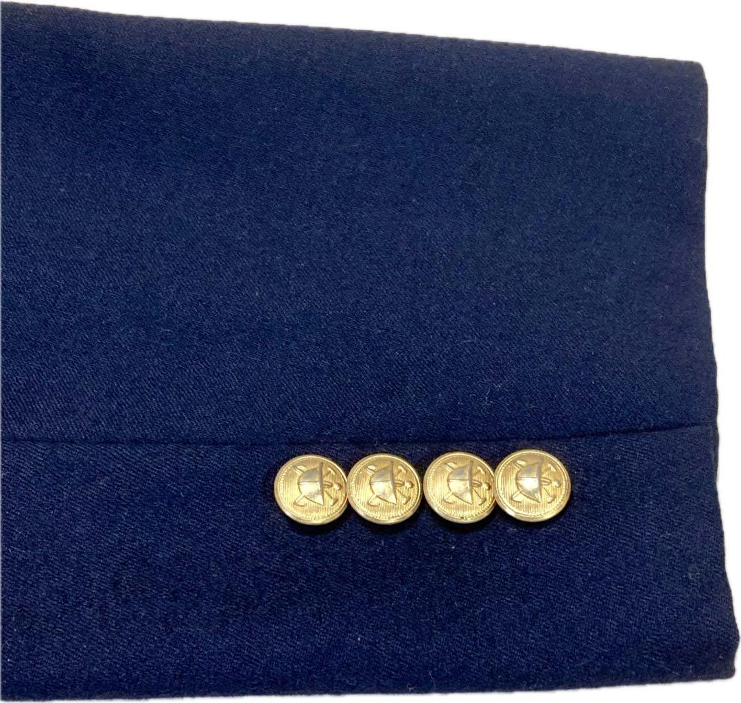 チョコレート★ポロラルフローレン♂ウールサージ金ボタンブレザージャケット