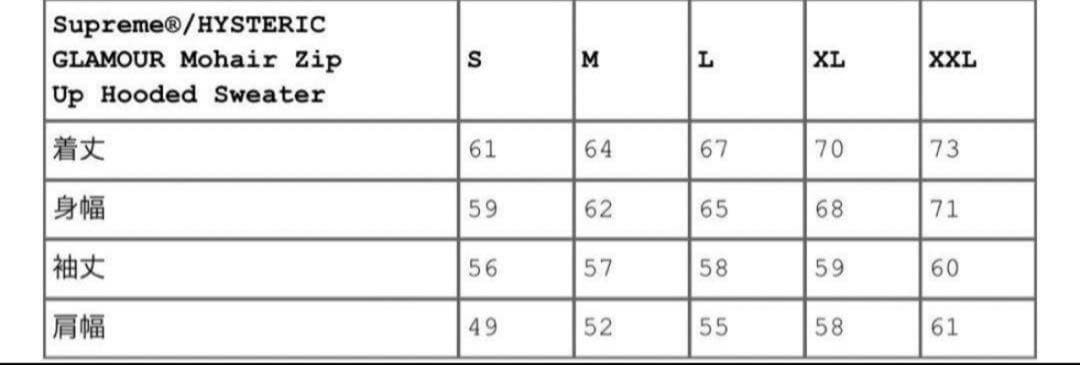 はるさん専用Supreme×HYSTERIC GLAMOUR Mohair
