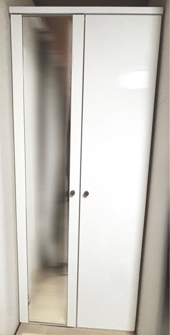 ニトリ　ホワイト　ワードローブ 80WRＷＨ