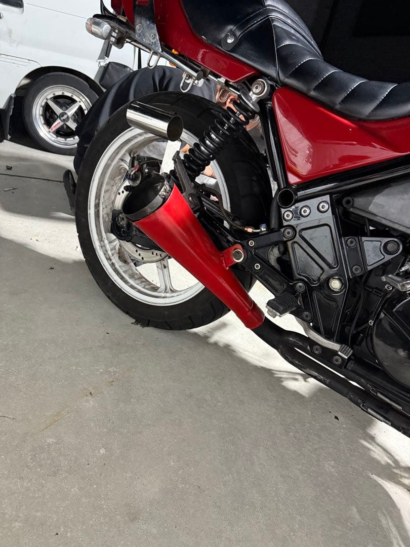 ヤシメガ風　2-1のみ　メガホンマフラー　ゼファー対応