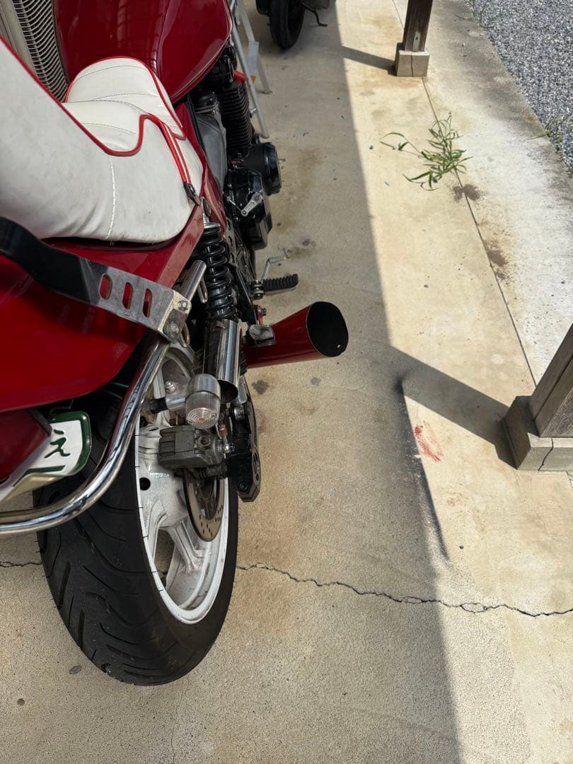 ヤシメガ風　2-1のみ　メガホンマフラー　ゼファー対応