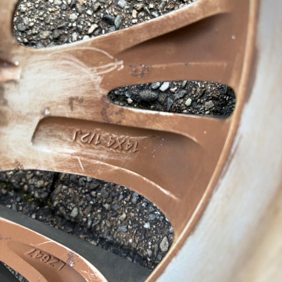 2024年製 DUNLOP 155/65 R14 14インチタイヤホイールセット