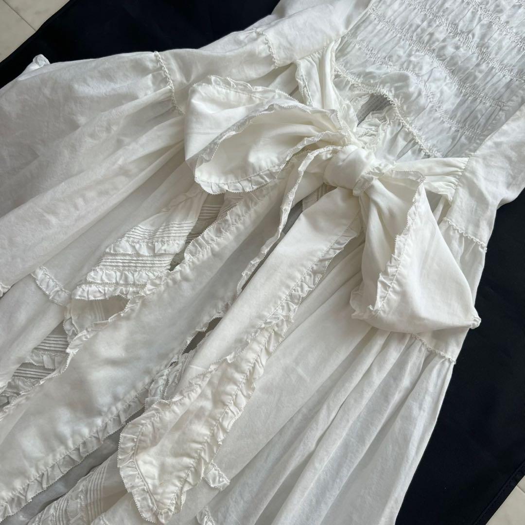 PINKHOUSE ピコフリル豪華ダブリエドレス ワンピース たくし上げ