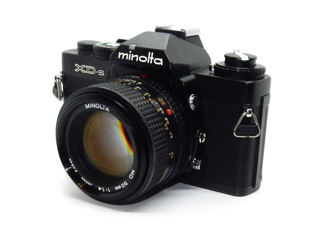 MINOLTA XD-s MD 50mm F1.4 露出計・シャッター全速確認